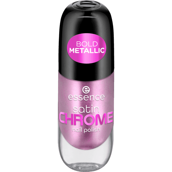 Satin Chrome nail polish Artificial Pinktelligence