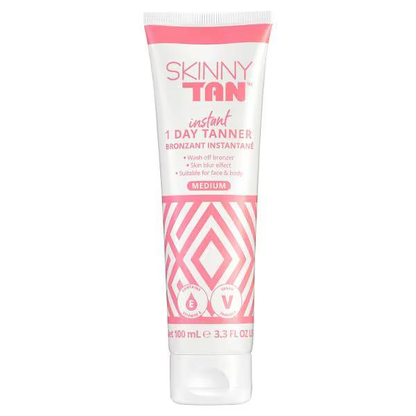 Skin & Tan Instant 1 Day Tanner Medium 100ml