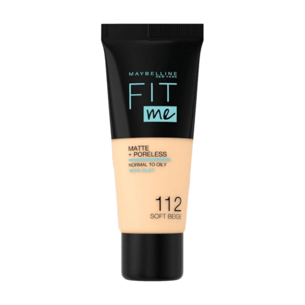Maybelline Fit Me Matte + Poreless Foundation 112 Natural Ivory