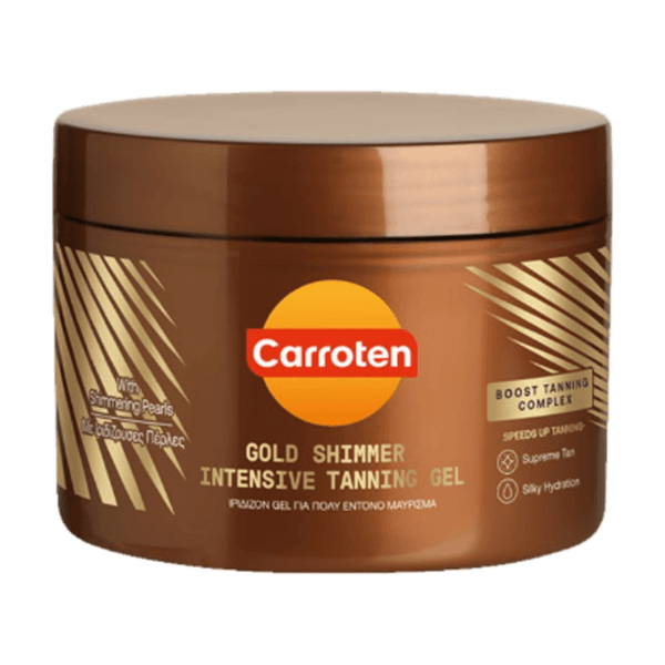 Carroten Gold Shimmer Intensive Tanning Gel, 150ml