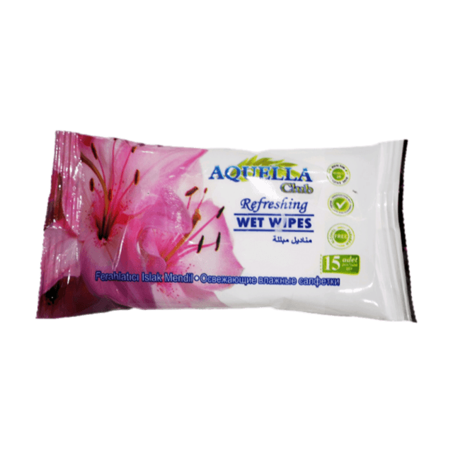 Wet Wipes 15 pcs