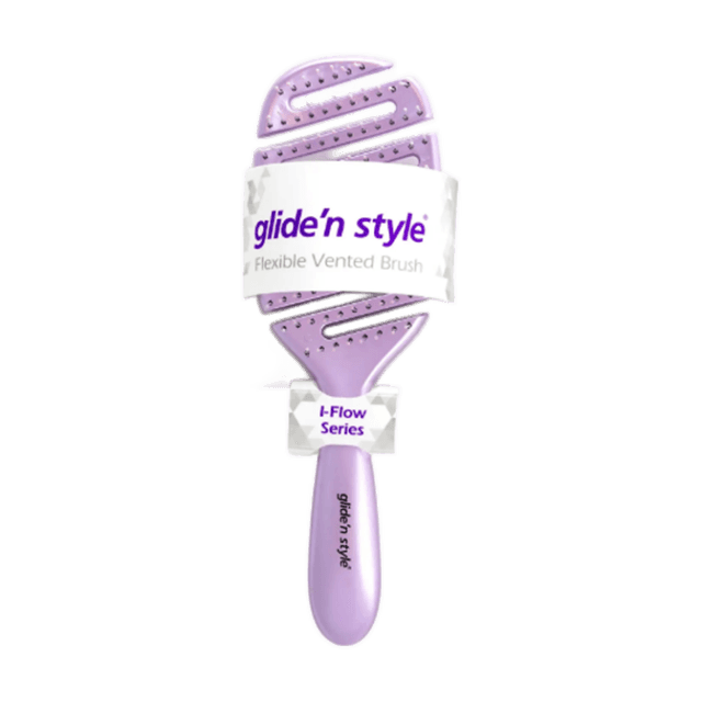Glide N Style Hair Brush With Elastic Channel (I-Flow Series) GS-345