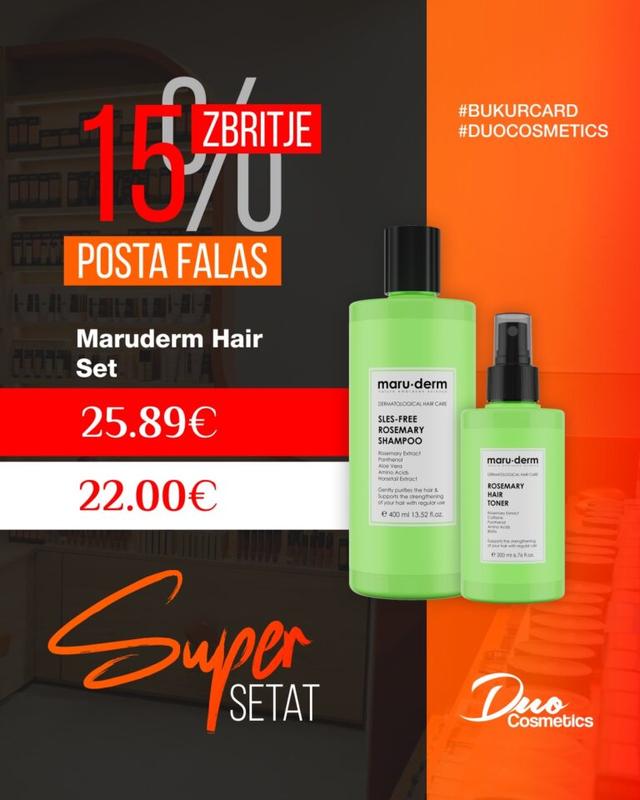 Maruderm Hair Set