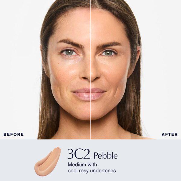 Este Lauder Double Wear Stay-in-Place Longwear Matte Foundation 3C2 PEBBLE
