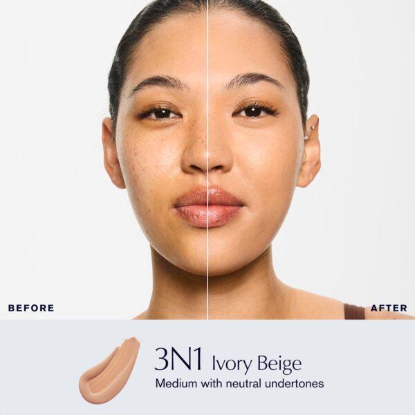 Este Lauder Double Wear Stay-in-Place Longwear Matte Foundation 3N1 Ivory Beige