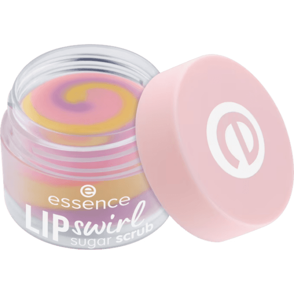 essence LIP swirl sugar scrub 01