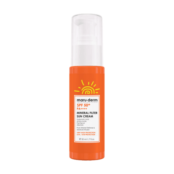 Maruderm Spf 50+ Mineral Filter Sun Cream 50 Ml