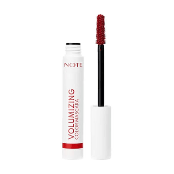 NOTE VOLUMIZING COLOR MASCARA RED