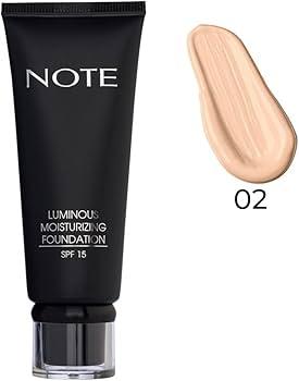 NOTE Luminous Moisturizing Foundation 02
