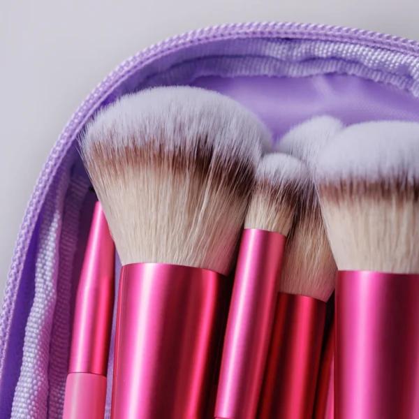 Noelle Pocket Glam 7/1 Travel Makeup Brush Set